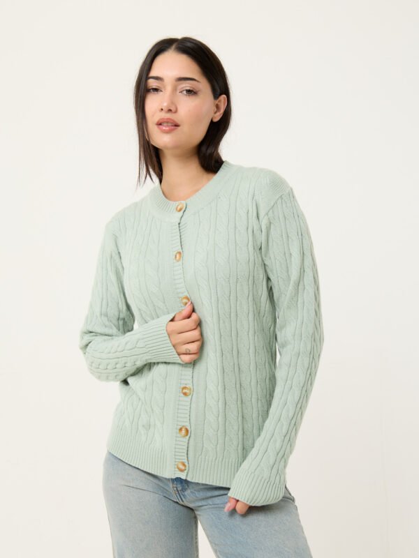 Cardigan Trenzado